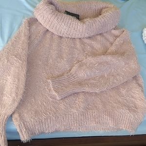 Express loose fit cowl neck sweater size xs